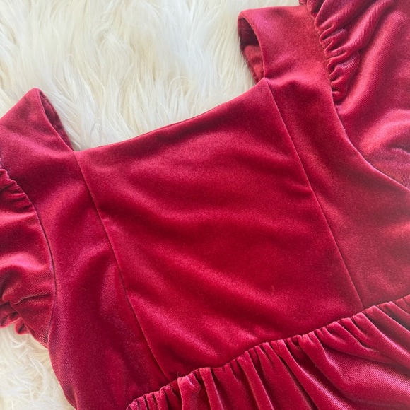 GAP Velour Holiday Dress (size 5) - Picture 3 of 4